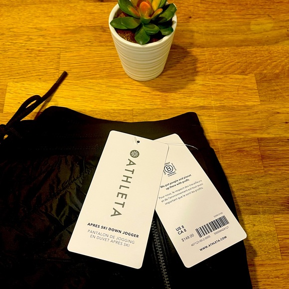 Athleta Apres Ski Down Jogger NWT - Picture 8 of 9